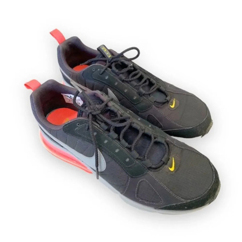 Nike Air Max 270 Futura Black Punch Men’s Athletic Shoes Size 12 Bubble Sole Men